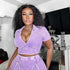 Lilac 2 piece shorts set